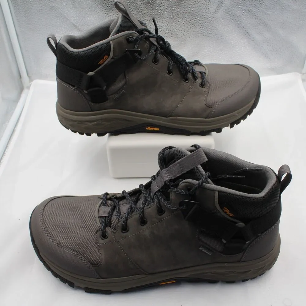 Teva Men’s Grandview GTX Hiking Boots Size 13 Grey Waterproof GORE-TEX Vibram